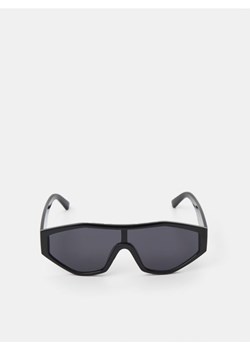 Sinsay - Okulary przeciwsłoneczne - czarny ze sklepu Sinsay w kategorii Okulary przeciwsłoneczne męskie - zdjęcie 161214589