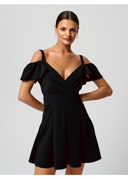 Sinsay - Sukienka mini na ramiączkach - czarny ze sklepu Sinsay w kategorii Sukienki - zdjęcie 161214639