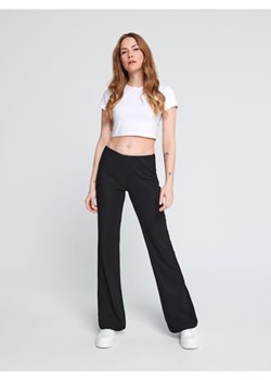 Sinsay - Spodnie eleganckie - czarny ze sklepu Sinsay w kategorii Spodnie damskie - zdjęcie 161214679