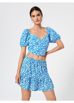 Sinsay - Spódnica mini - niebieski ze sklepu Sinsay w kategorii Spódnice - zdjęcie 161214868