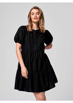 Sinsay - Sukienka mini babydoll - czarny ze sklepu Sinsay w kategorii Sukienki - zdjęcie 161215138