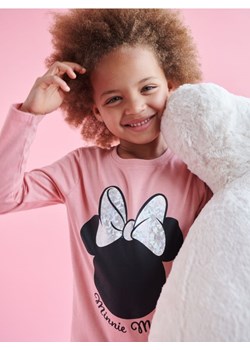 Sinsay - Koszulka Myszka Minnie - różowy ze sklepu Sinsay w kategorii Bluzki dziewczęce - zdjęcie 161215887