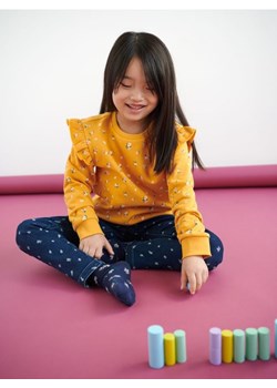 Sinsay - Bluza z falbankami - brązowy ze sklepu Sinsay w kategorii Bluzy dziewczęce - zdjęcie 161216927