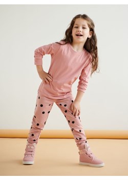 Sinsay - Spodnie dresowe jogger - różowy ze sklepu Sinsay w kategorii Spodnie dziewczęce - zdjęcie 161216978