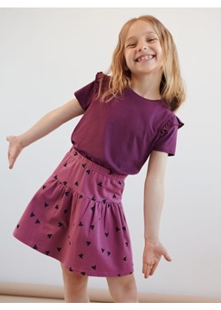Sinsay - Spódniczka z nadrukiem - fioletowy ze sklepu Sinsay w kategorii Spódnice dziewczęce - zdjęcie 161217007