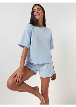 Sinsay - Piżama bawełniana - błękitny ze sklepu Sinsay w kategorii Piżamy damskie - zdjęcie 161217268