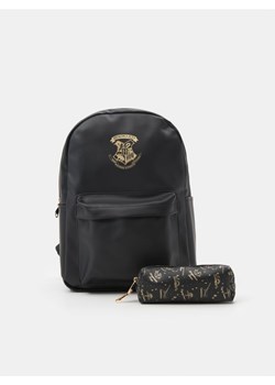 Sinsay - Plecak z piórnikiem Harry Potter - czarny ze sklepu Sinsay w kategorii Plecaki dla dzieci - zdjęcie 161217355