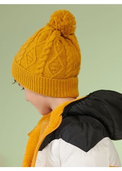 Sinsay - Czapka z pomponem - żółty ze sklepu Sinsay w kategorii Czapki dziecięce - zdjęcie 161217676