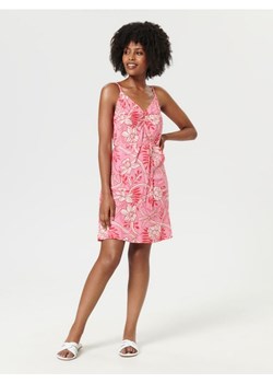 Sinsay - Sukienka mini na ramiączkach - koralowy ze sklepu Sinsay w kategorii Sukienki - zdjęcie 161217857