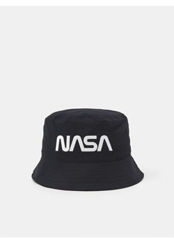 Sinsay - Kapelusz bucket hat NASA - czarny ze sklepu Sinsay w kategorii Kapelusze męskie - zdjęcie 161218118
