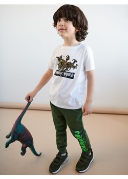 Sinsay - Spodnie dresowe Jurassic World - zielony ze sklepu Sinsay w kategorii Spodnie chłopięce - zdjęcie 161218138