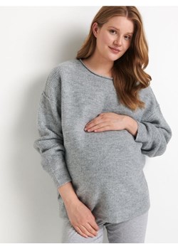 Sinsay - Sweter w prążki - szary ze sklepu Sinsay w kategorii Swetry ciążowe - zdjęcie 161218235
