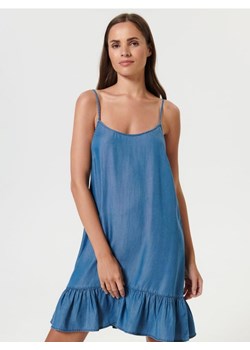 Sinsay - Sukienka mini - niebieski ze sklepu Sinsay w kategorii Sukienki - zdjęcie 161218349