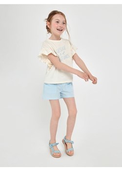 Sinsay - Szorty lniane - błękitny ze sklepu Sinsay w kategorii Spodenki dziewczęce - zdjęcie 161218489