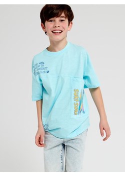 Sinsay - Koszulka - niebieski ze sklepu Sinsay w kategorii T-shirty chłopięce - zdjęcie 161218579