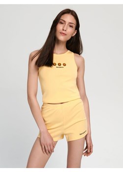 Sinsay - Piżama bawełniana SmileyWorld® - żółty ze sklepu Sinsay w kategorii Piżamy damskie - zdjęcie 161218845