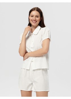 Sinsay - Piżama - kremowy ze sklepu Sinsay w kategorii Piżamy damskie - zdjęcie 161218878