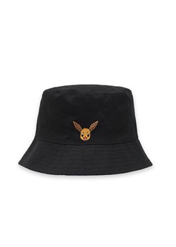 Cropp - Dwustronny bucket hat Pokémon - czarny ze sklepu Cropp w kategorii Kapelusze damskie - zdjęcie 161221198
