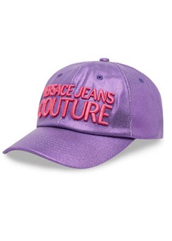 Versace Jeans Couture Czapka z daszkiem 74YAZK29 Fioletowy ze sklepu MODIVO w kategorii Czapki z daszkiem męskie - zdjęcie 161222389