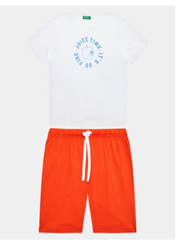 United Colors Of Benetton Komplet t-shirt i spodenki 3096GK00B Kolorowy Regular Fit ze sklepu MODIVO w kategorii Komplety niemowlęce - zdjęcie 161222856