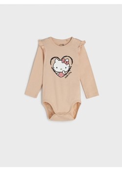 Sinsay - Body Hello Kitty - brązowy ze sklepu Sinsay w kategorii Body niemowlęce - zdjęcie 161224049