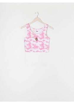 Sinsay - Crop top tie dye Atomówki - różowy ze sklepu Sinsay w kategorii Bluzki damskie - zdjęcie 161224077