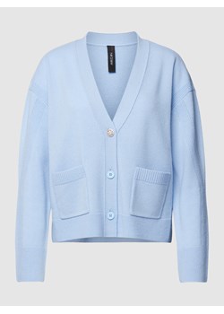 Kurtka z dzianiny z detalem z logo ze sklepu Peek&Cloppenburg  w kategorii Swetry damskie - zdjęcie 161226615