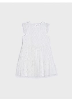 Sinsay - Sukienka tiulowa - kremowy ze sklepu Sinsay w kategorii Sukienki dziewczęce - zdjęcie 161236505