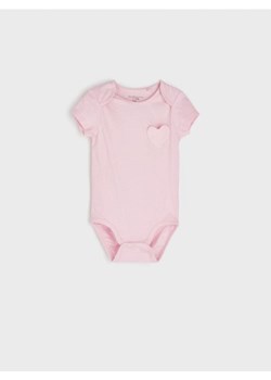 Sinsay - Body - różowy ze sklepu Sinsay w kategorii Body niemowlęce - zdjęcie 161236509