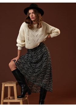 Sinsay - Sweter o grubym splocie - kremowy ze sklepu Sinsay w kategorii Swetry damskie - zdjęcie 161236676