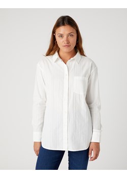Koszula Damska Wrangler 1 Pkt Shirt Worn White W5Z5LIW02 ze sklepu Elwix w kategorii Koszule damskie - zdjęcie 161242608