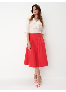 Mohito - Bawełniana spódnica midi - Różowy ze sklepu Mohito w kategorii Spódnice - zdjęcie 161246735