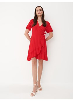 Mohito - Sukienka mini z wiskozy - Czerwony ze sklepu Mohito w kategorii Sukienki - zdjęcie 161247865
