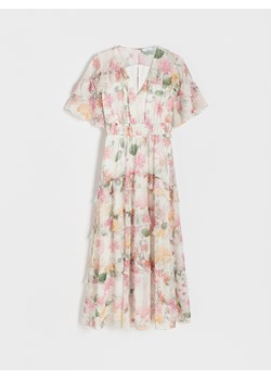 Reserved - Sukienka maxi w kwiatowy print - wielobarwny ze sklepu Reserved w kategorii Sukienki - zdjęcie 161249587