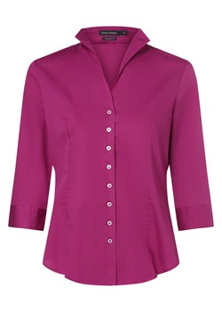 Franco Callegari Bluzka damska Kobiety Bawełna purpurowy jednolity ze sklepu vangraaf w kategorii Koszule damskie - zdjęcie 161256228