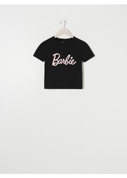 Sinsay - Koszulka z napisem Barbie - czarny ze sklepu Sinsay w kategorii Bluzki damskie - zdjęcie 161257798