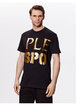 Plein Sport T-Shirt SACC MTK6025 SJY001N Czarny Regular Fit ze sklepu MODIVO w kategorii T-shirty męskie - zdjęcie 161261555