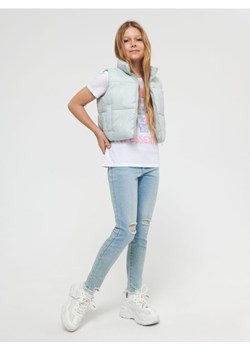 Sinsay - Jeansy slim - niebieski ze sklepu Sinsay w kategorii Spodnie dziewczęce - zdjęcie 161264279