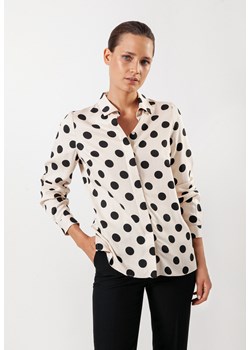 Koszula w czarne grochy ze sklepu Molton w kategorii Koszule damskie - zdjęcie 161267885
