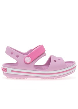 Sandały Crocs Crocband Sandal 12856-6GD - różowe ze sklepu streetstyle24.pl w kategorii Sandały dziecięce - zdjęcie 161269218
