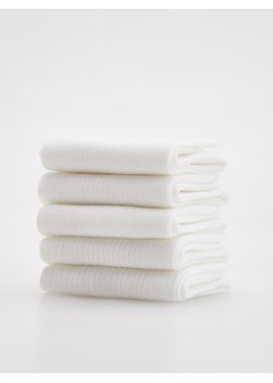 Reserved - Skarpety 5 pack - biały ze sklepu Reserved w kategorii Skarpetki damskie - zdjęcie 161274387