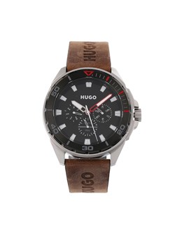 Zegarek Hugo Fresh 1530285 Brown/Silver ze sklepu eobuwie.pl w kategorii Zegarki - zdjęcie 161278346