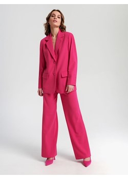 Sinsay - Spodnie eleganckie - różowy ze sklepu Sinsay w kategorii Spodnie damskie - zdjęcie 161280635