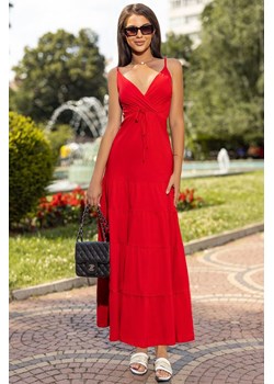 Sukienka BANJELA RED ze sklepu Ivet Shop w kategorii Sukienki - zdjęcie 161283295