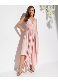 Norma Kamali Różowa sukienka Goddess M ze sklepu Moliera2.com w kategorii Sukienki - zdjęcie 161294887