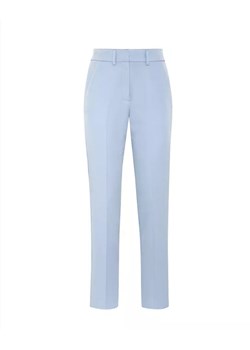 Philipp Plein Błękitne spodnie cygaretki Cady L ze sklepu Moliera2.com w kategorii Spodnie damskie - zdjęcie 161302605