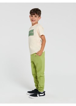 Sinsay - Spodnie dresowe jogger - zielony ze sklepu Sinsay w kategorii Spodnie chłopięce - zdjęcie 161310257