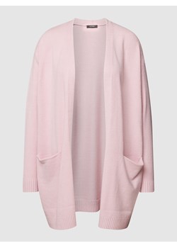 Kardigan z prążkowanymi zakończeniami rękawów ze sklepu Peek&Cloppenburg  w kategorii Swetry damskie - zdjęcie 161315276