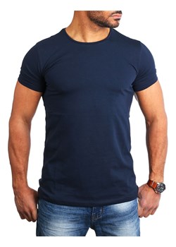 Wyprzedaż koszulka 0001 Rolly - granatowa ze sklepu Risardi w kategorii T-shirty męskie - zdjęcie 161315979