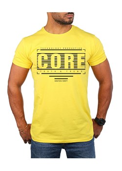 koszulka 1002a - żółta ze sklepu Risardi w kategorii T-shirty męskie - zdjęcie 161315999